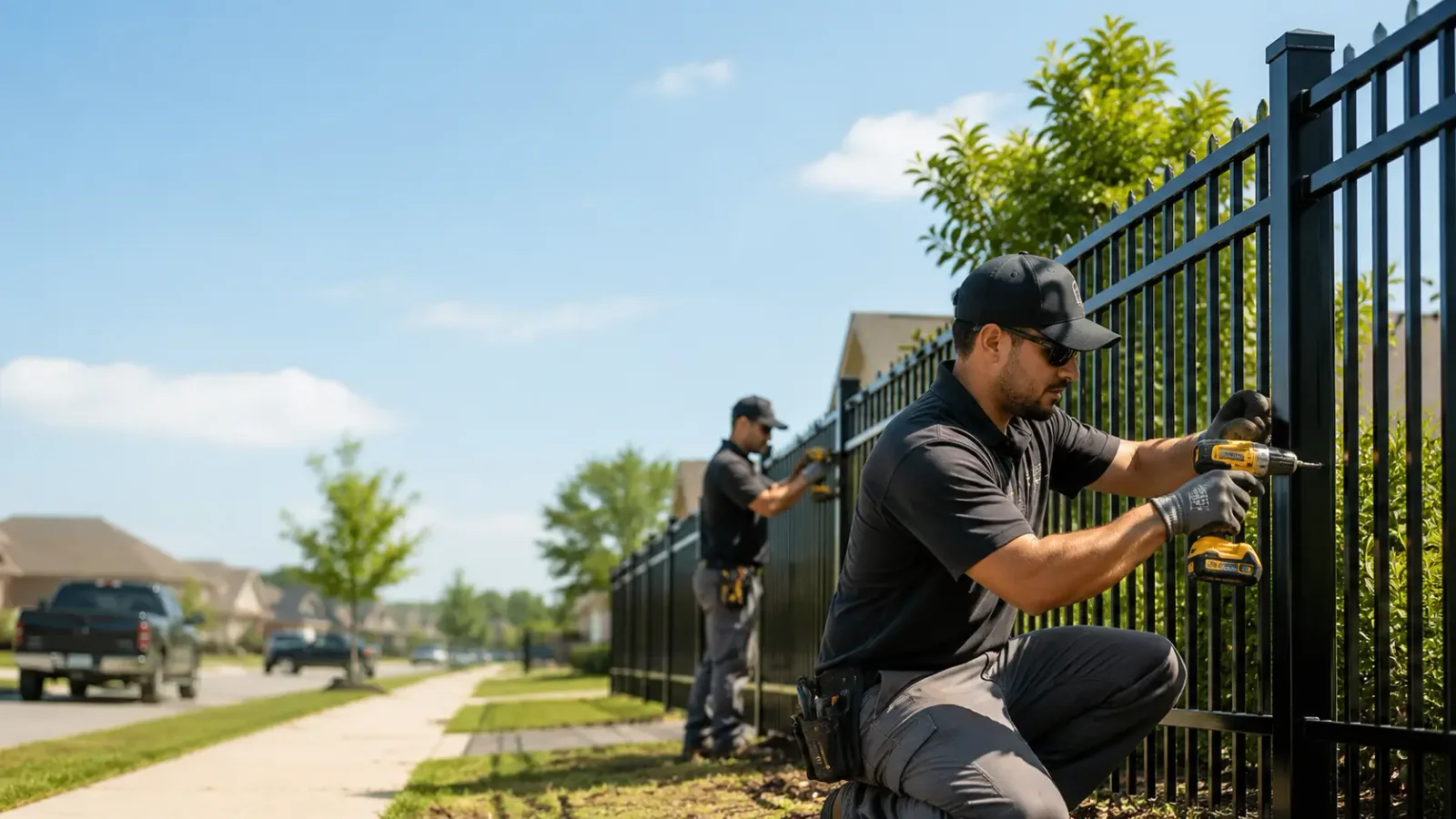 Metal Fence Installation in Virginia, NE